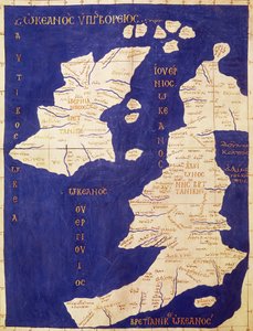 「ジオグラフィア」のイギリス諸島の地図
